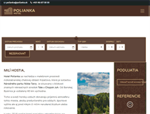 Tablet Screenshot of polianka.sk